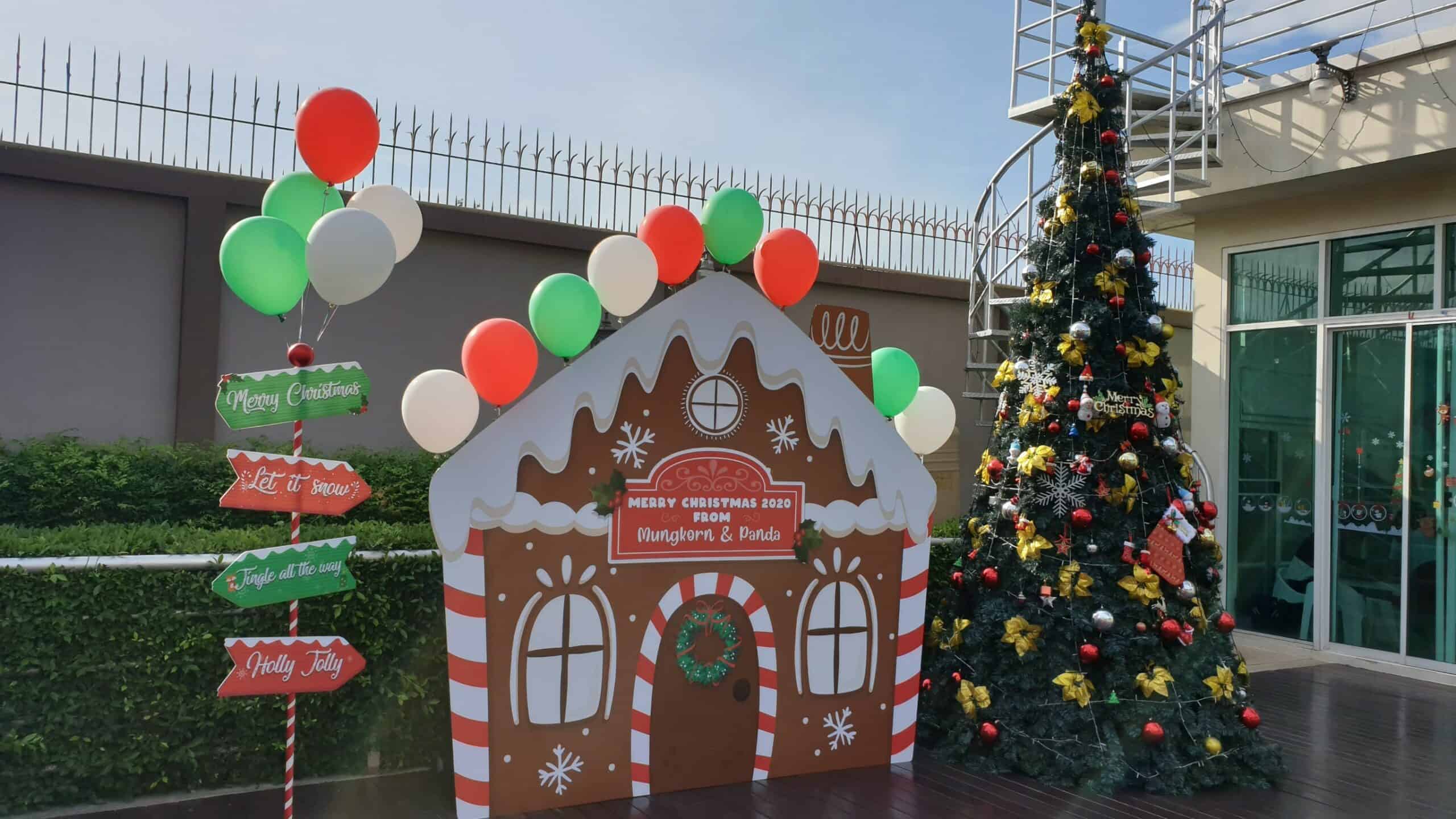 Christmas and new year decoration idea for event, company, shop, store, showroom, hotel, department store, school, Christmas party
